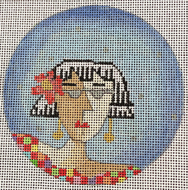 Penny Macleod:PM964 Round Orn 4"18M