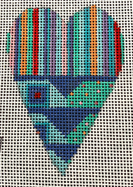 Penny Macleod:PM977 Heart Orn 3" 18M