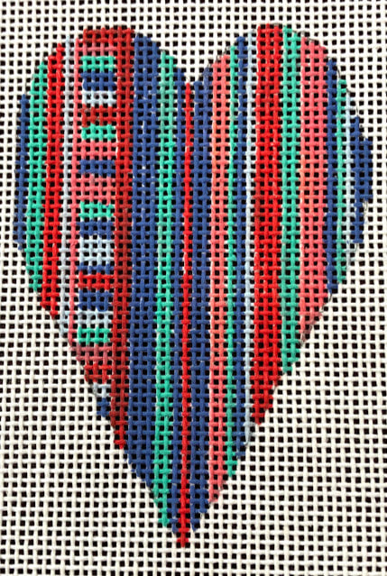 Penny Macleod:PM979 Heart Orn 3" 18M