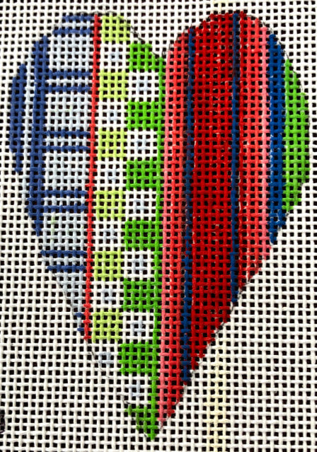 Penny Macleod:PM980 Heart Orn 3" 18M