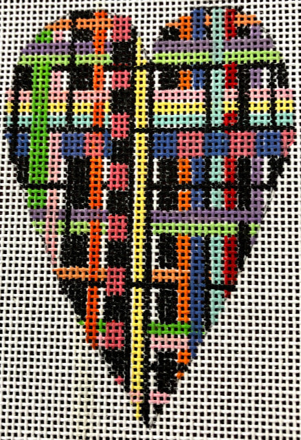 Penny Macleod:PM984 Heart Orn 3 1/2 18M