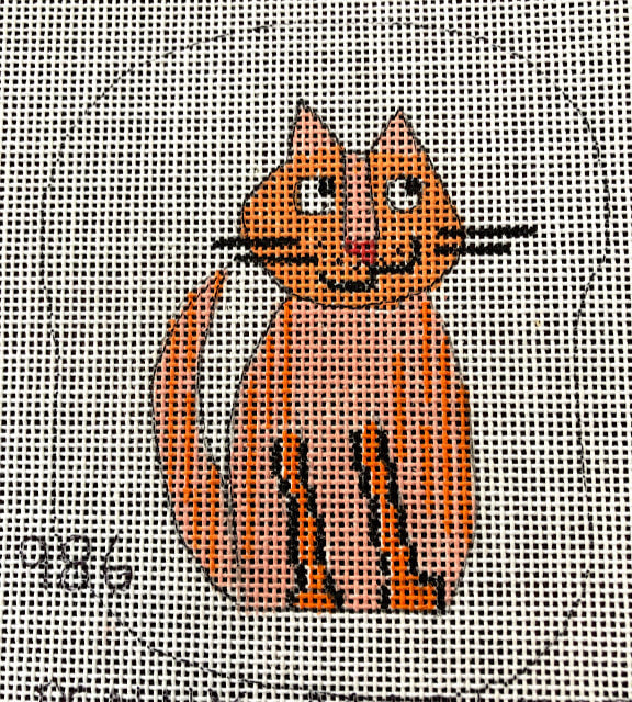 Penny Macleod:PM986 Cat Ornament 3 1/2 18M