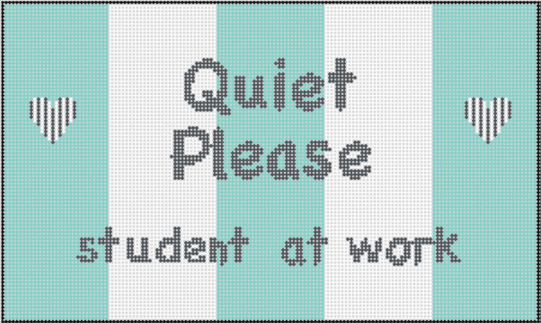 Froopy Designs:FD208 Quiet Student at Work 5”