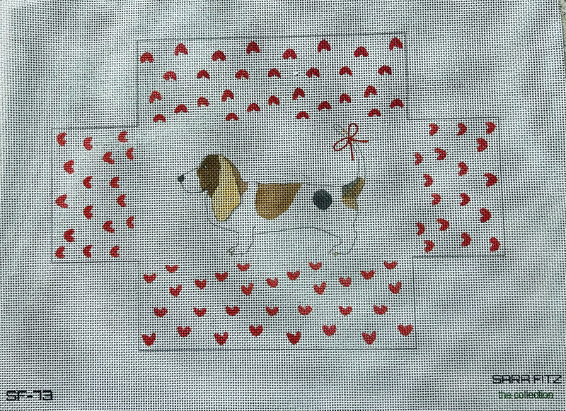 Sara Fitz:SF73 Basset Hound Brick Cover 1